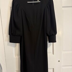 Calvin Klein Black Long Sleeve Dress
